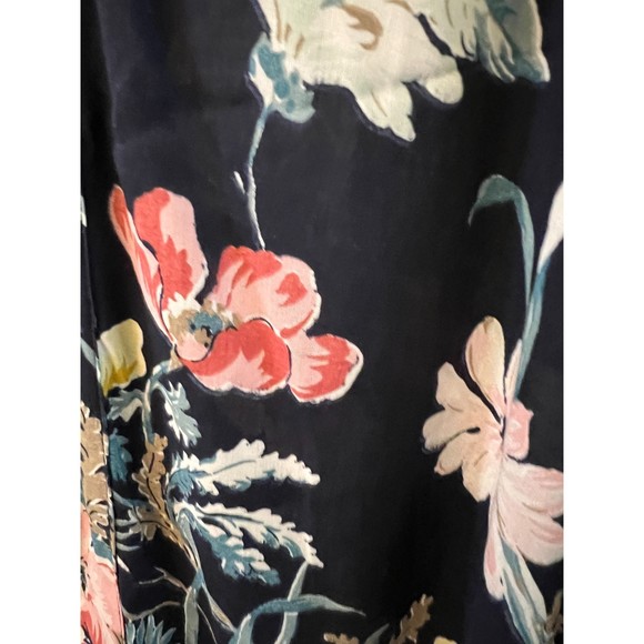LOFT blue floral kimono XS/S - Picture 5 of 5